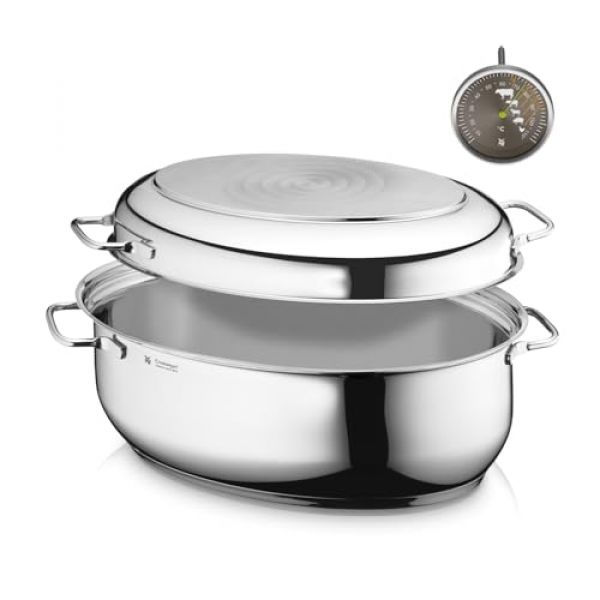 1. WMF Spezial Extrabräter mit Metalldeckel – der Ovale