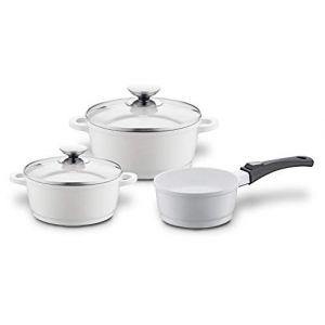 2. Das Vario Click Induction White Kochtopfset 3-teilig – für Einsteiger