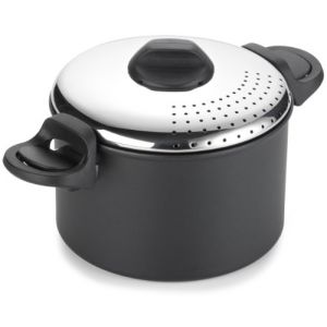 1. Ballarini Gli Speciali Pastatopf – Sieb im Deckel