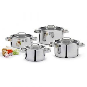 1. Spring Topfset 4-teilig Finesse – das moderne Topfset