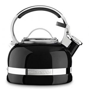Schwarzer Flötenkessel von KitchenAid