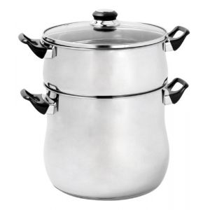 Couscous Topf 12 Liter Edelstahl von Crealys