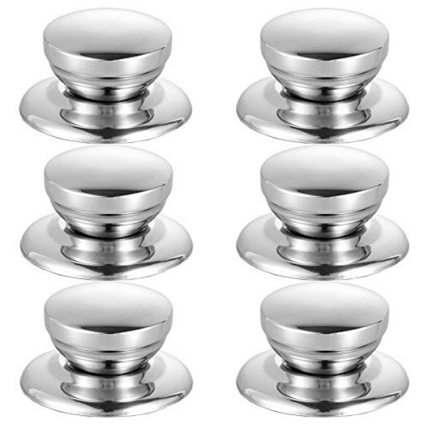 Topfdeckelgriff aus Edelstahl