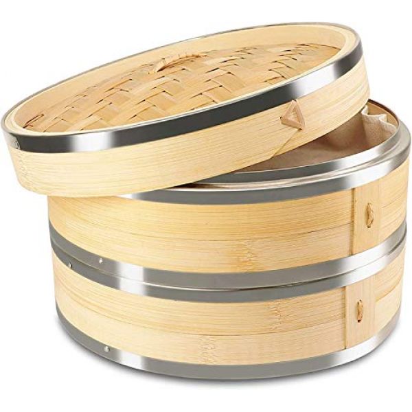 Dampfkorb aus Bambus