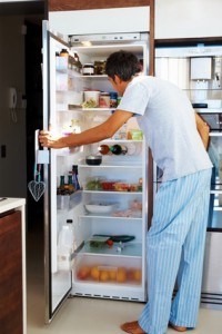 Kühlschrank einräumen